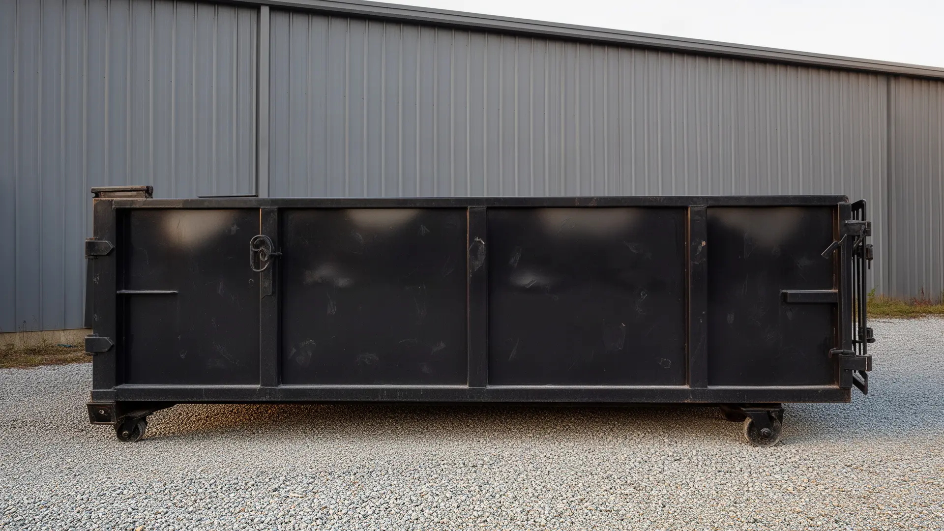 Roll-off dumpster from Pony Highlands Dumpster Solutions in Dallas, TX